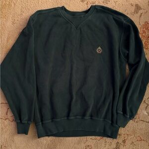 Jantzen Dark Green V-Neck Sweater